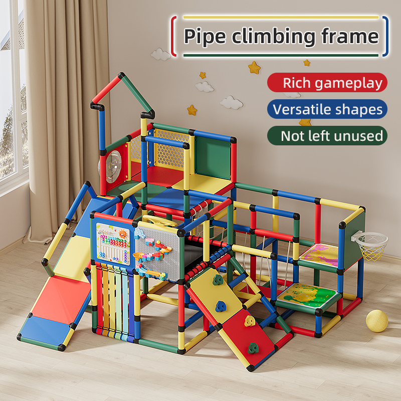Rangka Panjat untuk Anak-anak, - Kids Outdoor Climbing Frame ulasan dan harga