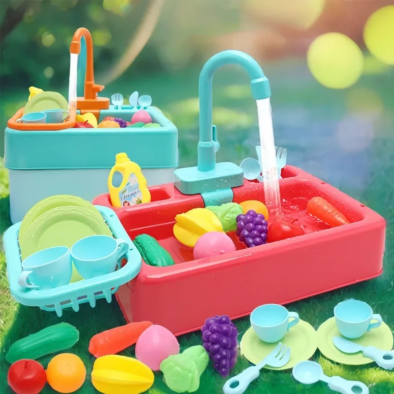 Set Mainan Wastafel Dapur Plas - Kids Outdoor Kitchen Accessories ulasan dan harga
